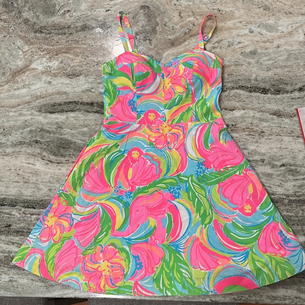Lilly Pulitzer - spaghetti straps size 4 dress 👗